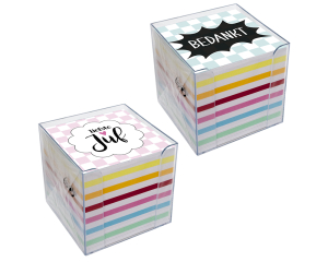 Memokubus Liefste Juf / Bedankt voor het schooljaar