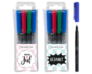 Fineliners Liefste Juf / Bedankt voor het schooljaar