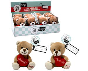 Knuffelbeer 12cm Einde Schooljaar