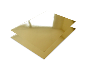 Etalagekarton goud glans - 300 grams, 50x70cm