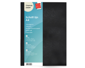 Harde kaft schrift A4 lijn Chamois SOHO