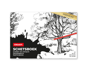 Schetsboek A3 PREMIUM