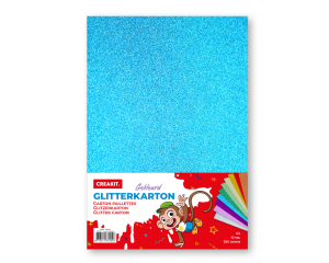 Glitterkarton A4 KIDS