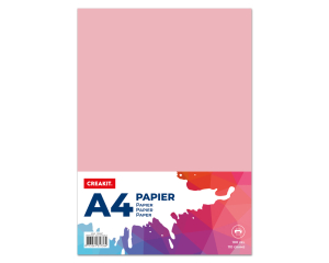 Papier A4 Roze - 100 vel, 110 grams ALLROUND