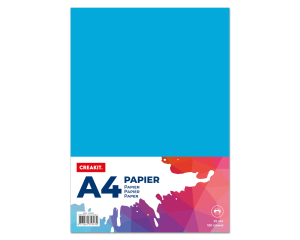 Karton A4 Blauw - 25 vel, 150 grams ALLROUND