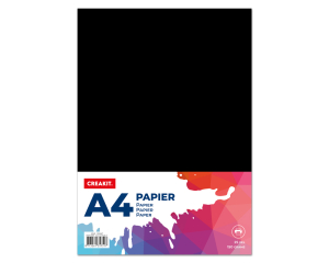 Karton A4 Zwart - 25 vel, 150 grams ALLROUND