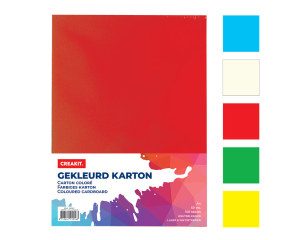 Karton A4 Gekleurd - 50 vel, 150 grams ALLROUND