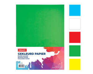 Papier A4 Gekleurd - 100 vel, 110 grams ALLROUND