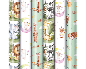 Rol kadopapier Baby 2mx70cm
