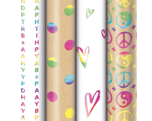 Rol kadopapier Rainbow 1,5mx70cm