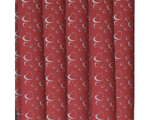 Rol kadopapier Silver Hearts 2mx70cm