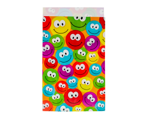 Geschenkzakjes Smiley 12x19cm200 stuks