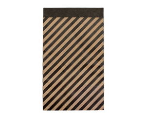 Geschenkzakjes Kraft Lijn 12x19cm 200 stuks