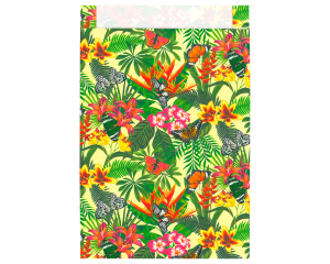 Geschenkzakjes Tropicana 25x34cm 100 stuks
