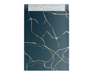 Geschenkzakjes Luxury donkerblauw 25x34cm 100 stuks