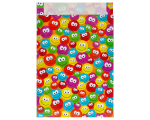 Geschenkzakjes Smiley 25x34cm 100 stuks