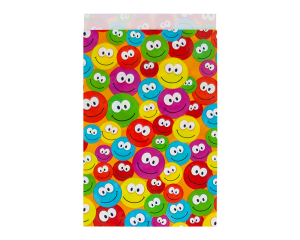 Geschenkzakjes Smiley 17x25cm200 stuks