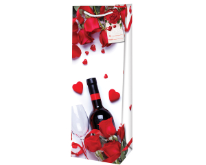 Geschenktas Wine Hearts Bottle