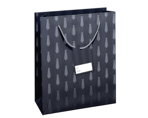 Geschenktas Black Tie L