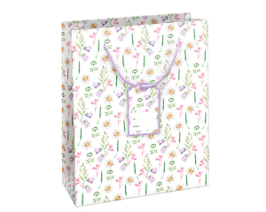 Geschenktas Floral L