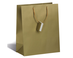 Giftbag Uni Fashion Gold L