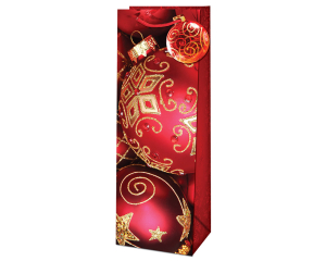 Giftbag Red Classic Bottle