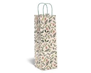 Giftbag Natural X-mas B