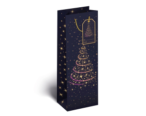 Giftbag Midnight Blue X-mas B