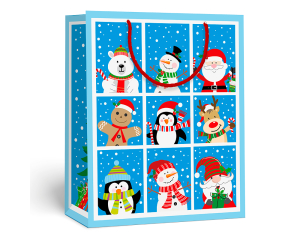 Giftbag Christmas Friends L