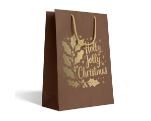 Geschenktas Warm Elegance Chocolate L