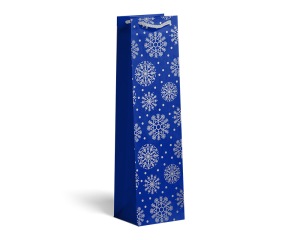 Geschenktas Cool Winter Blue B