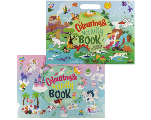 Kleur en Activiteitenboek + Stickers