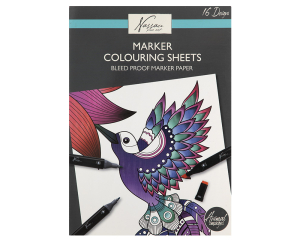 Professioneel marker kleurboek