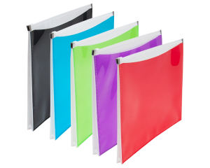 Enveloptas PP A4 schuifsluiting SOHO