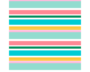 Toonbankrol Gekleurde Strepen 250mx50cm