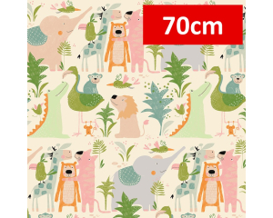 Toonbankrol Dierentuin 250mx70cm