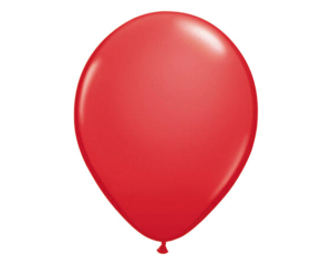Ballonnen Metallic rood 10 stuks - 30cm