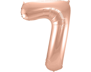 Cijferballon 7 Rosé
