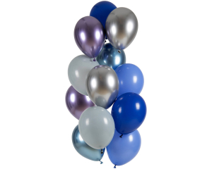 Ballonnen Cool Cosmos 12 stuks - 33cm