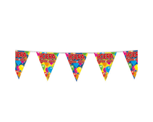 Vlaggenlijn Balloons Ik ben jarig