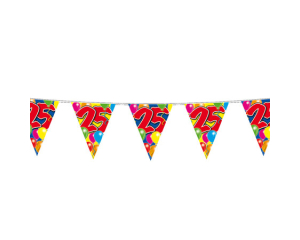 Vlaggenlijn Balloons 25 jaar