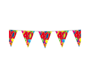 Vlaggenlijn Balloons 40 jaar