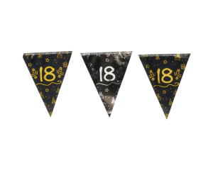 Vlaggenlijn Shining Glam 18 jaar