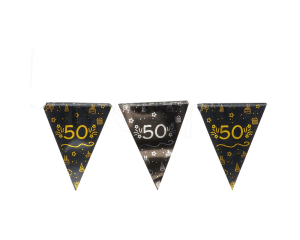Vlaggenlijn Shining Glam 50 jaar
