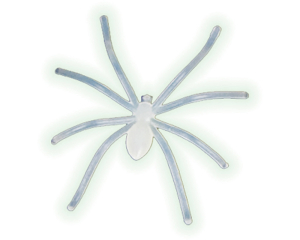 Glow in the Dark Spinnen 50 stuks