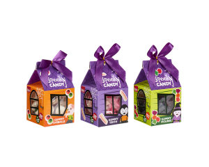 Halloween Spookhuisjes met snoep