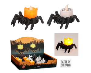 Halloween Theelicht Spin incl. LED