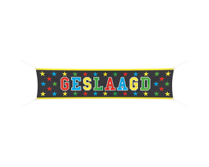 Banner Geslaagd - 40x180cm