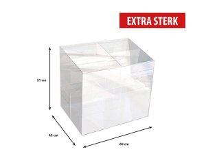 Display kadopapier leeg 51x45x60cm Extra sterk