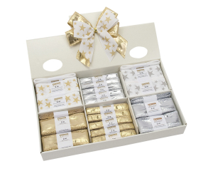 Display Kerstlint Goud/Zilver